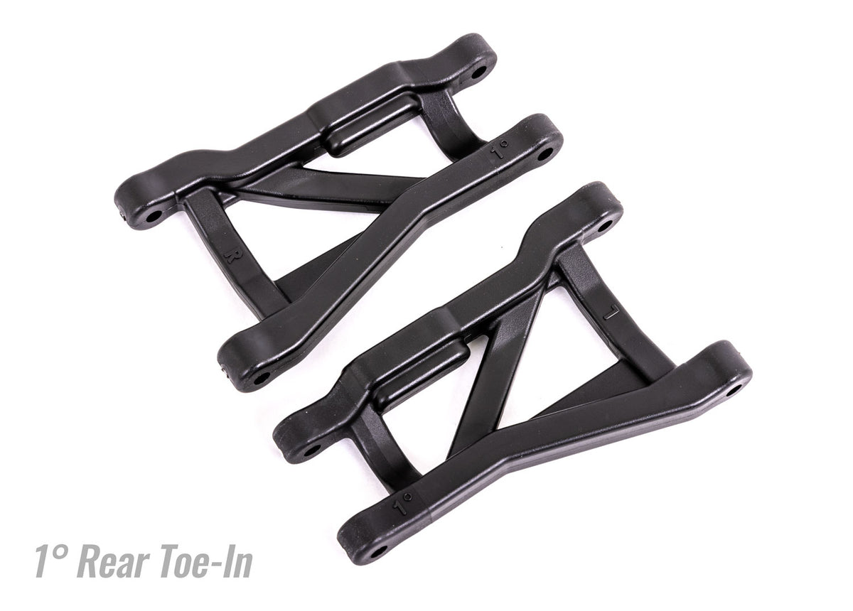 Traxxas 9431 — Traxxas 9431 Black Rear HD Suspension Arms 1-Degree Toe Angle (2)