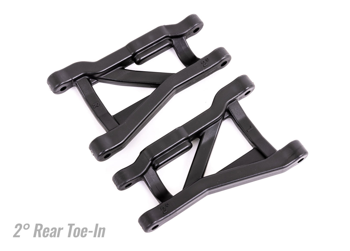 Traxxas 9432 — Traxxas 9432 Black Rear HD Suspension Arms 2-Degree Toe Angle (2)