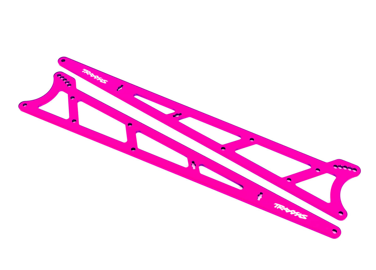 Traxxas 9462P — Traxxas 9462P Pink Aluminum Wheelie Bar Side Plates (2)