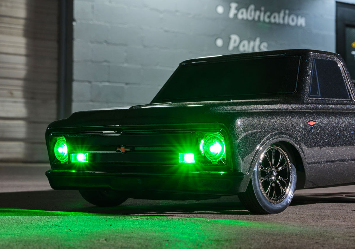 Traxxas 9496G — Traxxas 9496G Drag Slash Green LED Headlights