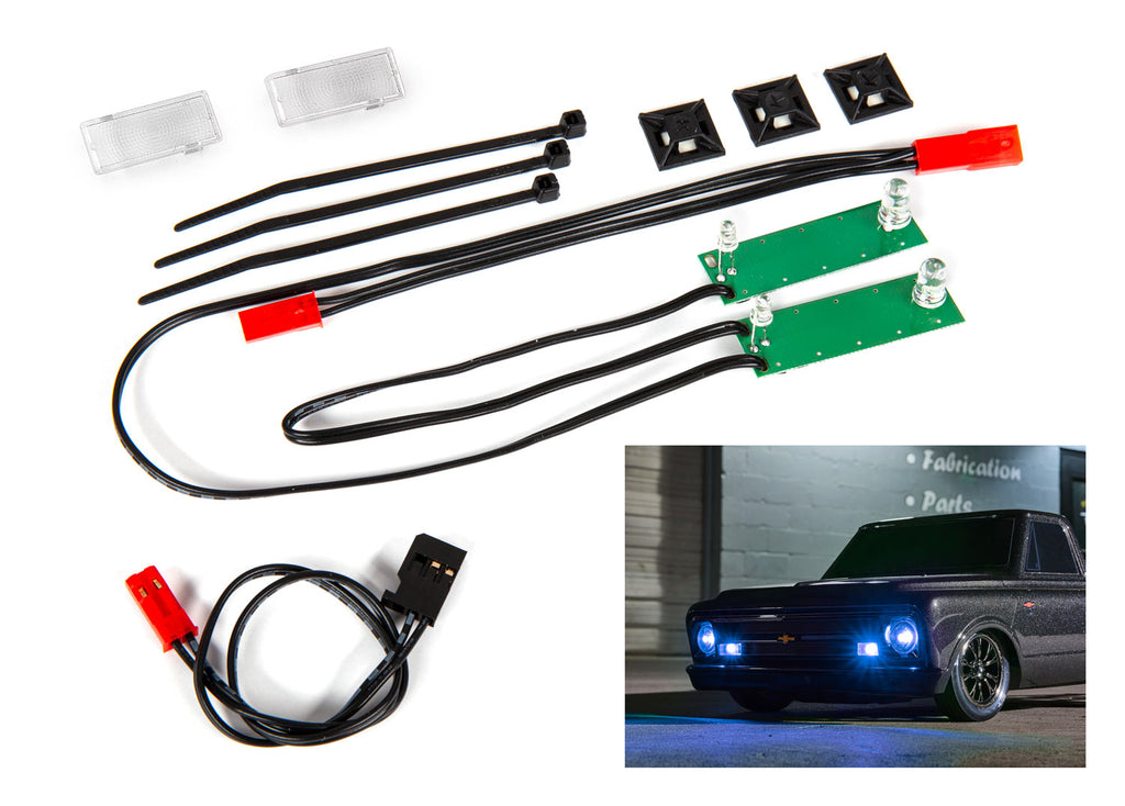 Traxxas 9496X — Traxxas 9496X Drag Slash Blue LED Headlights
