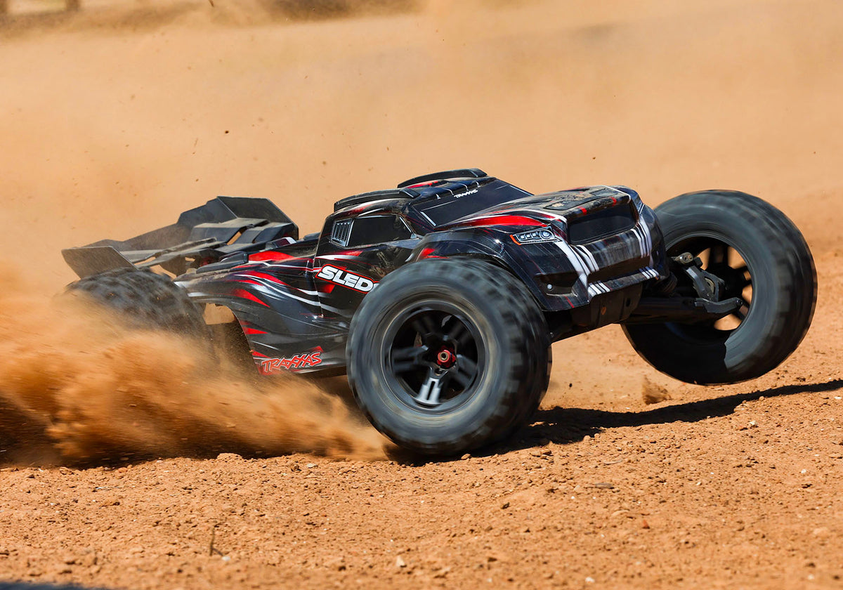 Traxxas 95096-4-RED — Traxxas 95096-4-RED Sledge