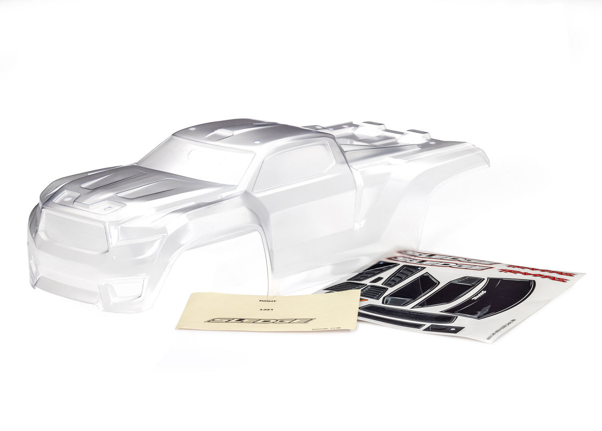 Traxxas 9511 — Traxxas 9511 Sledge Clear Body
