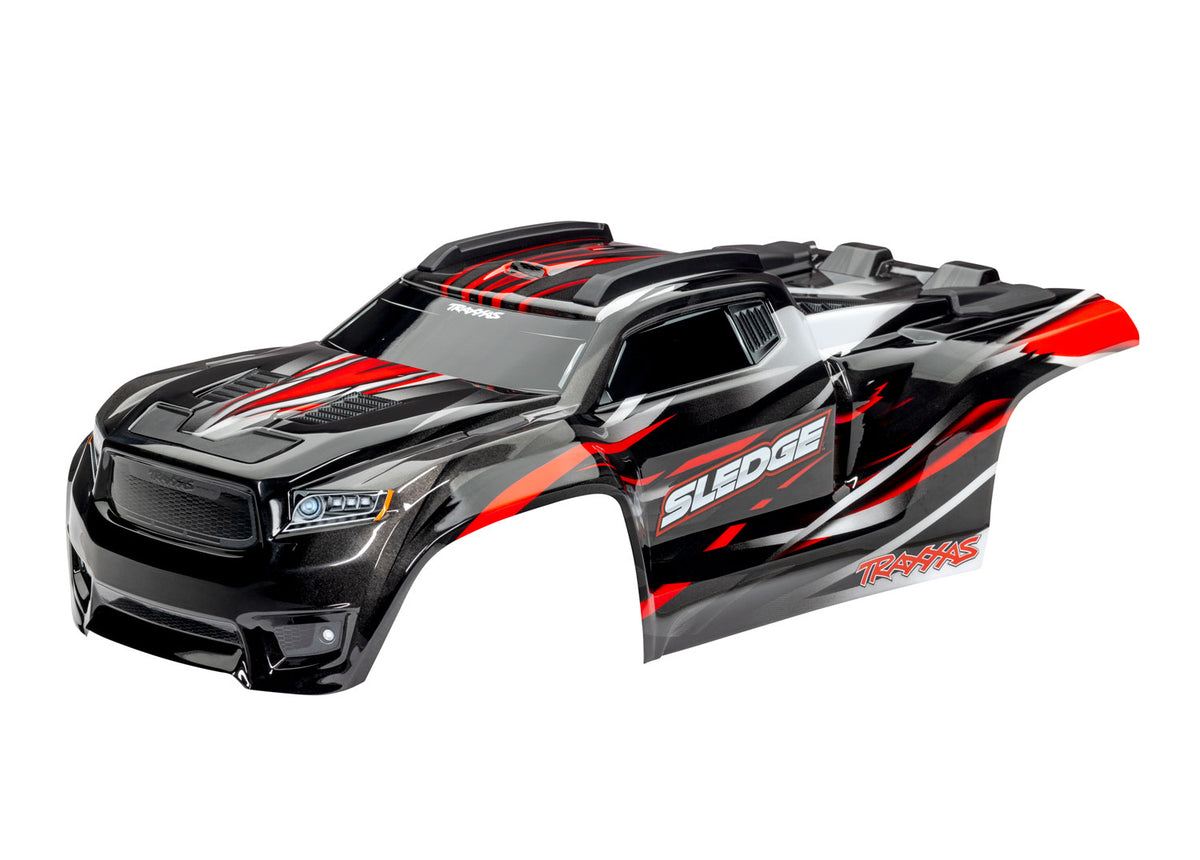 Traxxas 9511R — Traxxas 9511R Sledge Red Body