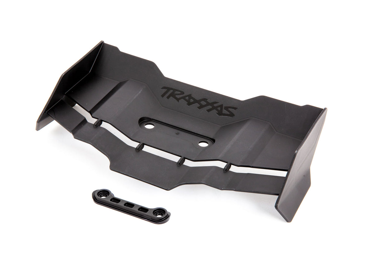 Traxxas 9517 — Traxxas 9517 Black Rear Wing with Hardware