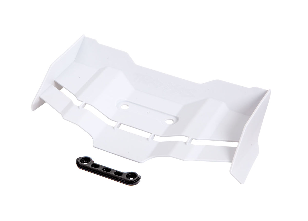 Traxxas 9517A — Traxxas 9517A White Rear Wing with Hardware
