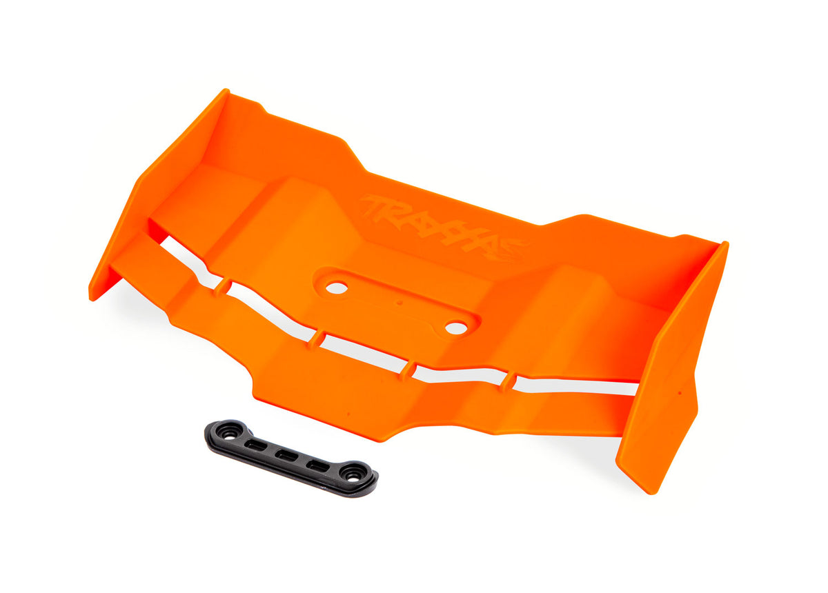 Traxxas 9517T — Traxxas 9517T Orange Rear Wing with Hardware