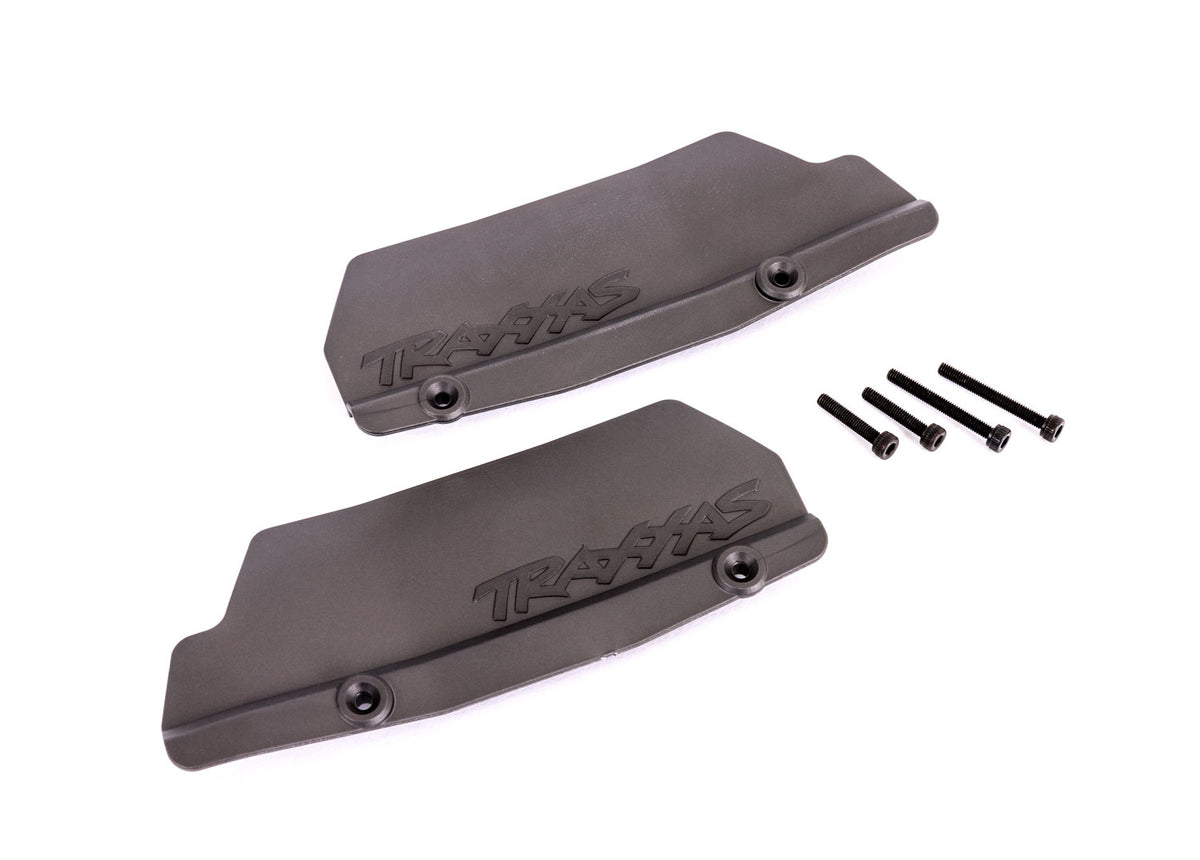 Traxxas 9519 — Traxxas 9519 Sledge Gray Rear Mud Guards with Screws