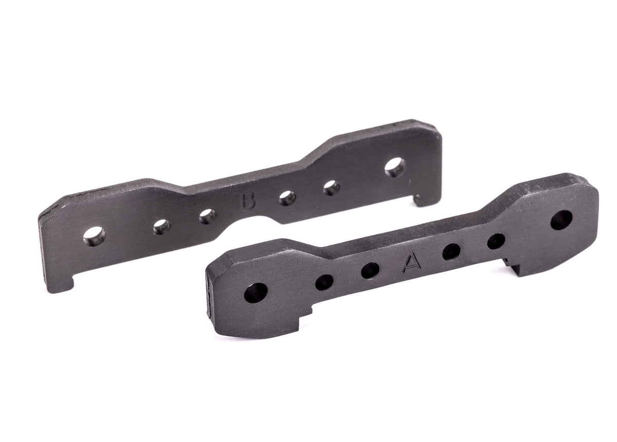 Traxxas 9527A — Traxxas 9527A Sledge Gray 6061-T6 Aluminum Front Tie Bars (2)