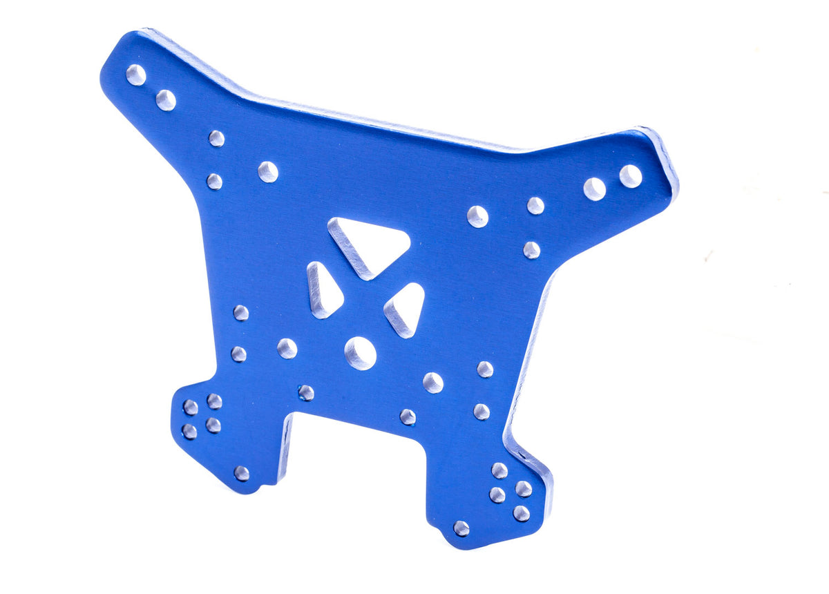 Traxxas 9538 — Traxxas 9538 Sledge Blue 6061-T6 Aluminum Rear Shock Tower