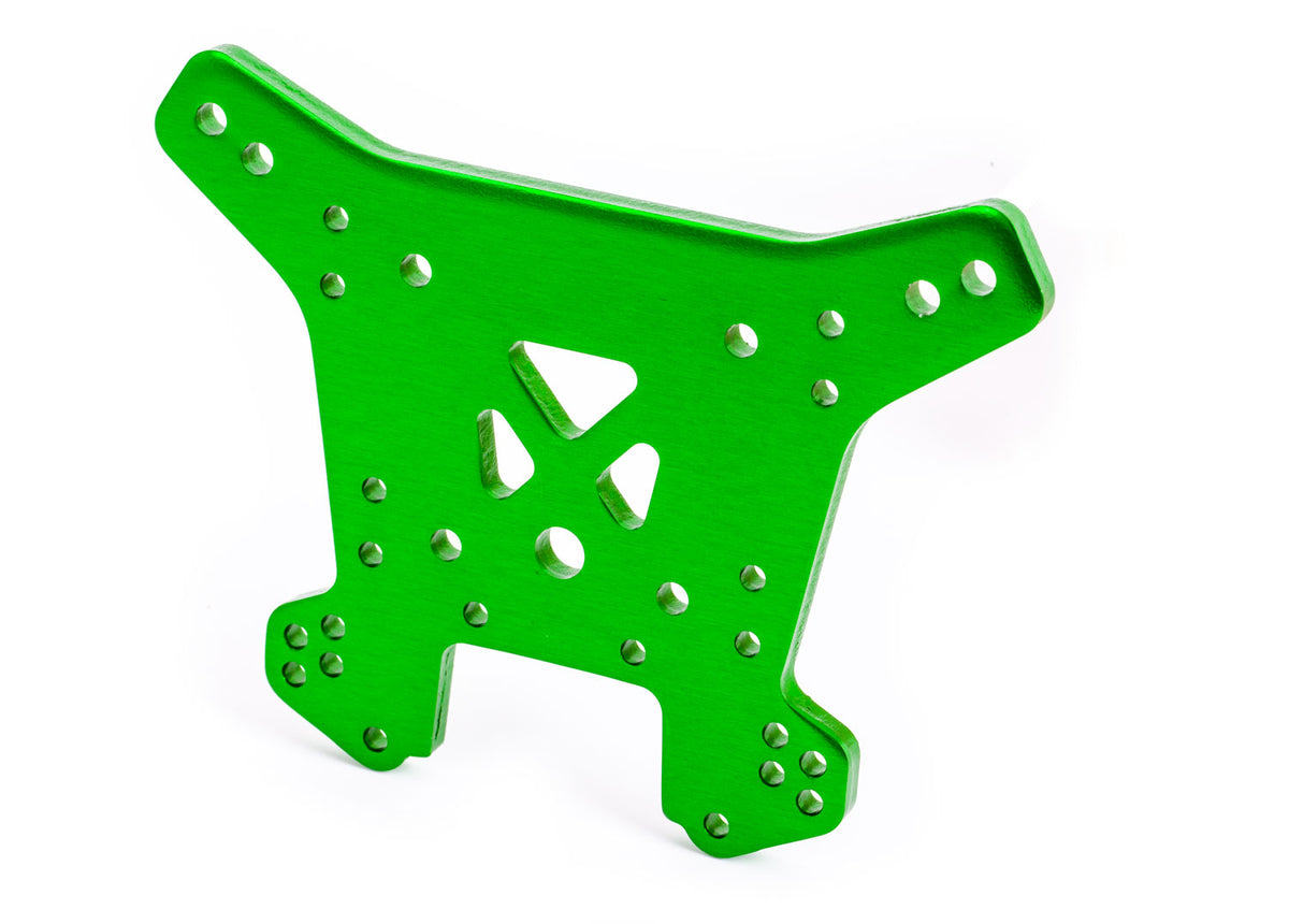 Traxxas 9538G — Traxxas 9538G Sledge Green 6061-T6 Aluminum Rear Shock Tower