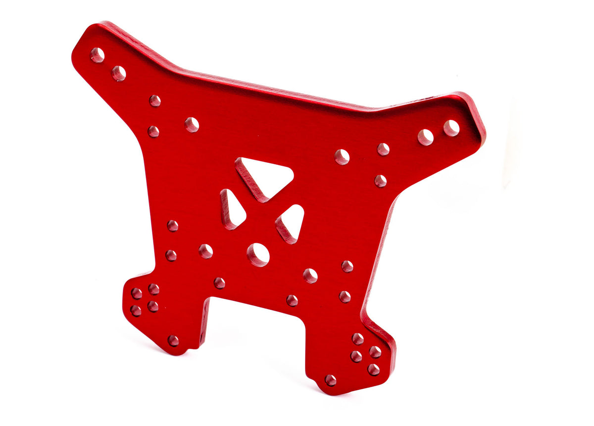 Traxxas 9538R — Traxxas 9538R Sledge Red 6061-T6 Aluminum Rear Shock Tower