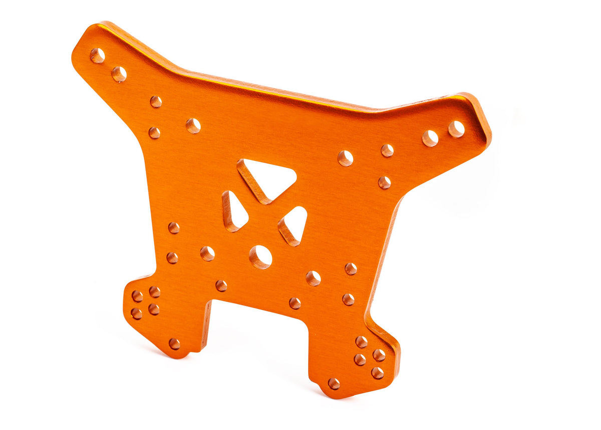 Traxxas 9538T — Traxxas 9538T Sledge Orange 6061-T6 Aluminum Rear Shock Tower