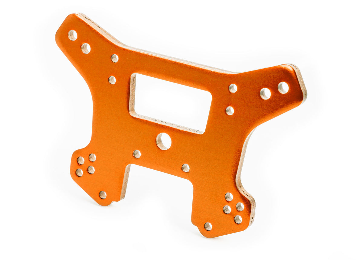 Traxxas 9539T — Traxxas 9539T Sledge Orange 6061-T6 Aluminum Front Shock Tower