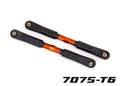 Traxxas 9547T — Traxxas 9547T TUBES 117 mm Orange Front Camber Links (2)