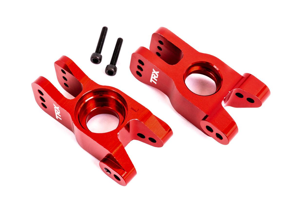 Traxxas 9552R — Traxxas 9552R Sledge Red Aluminum Stub Axle Carriers (L&R)