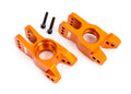 Traxxas 9552T — Traxxas 9552T Sledge Orange Aluminum Stub Axle Carriers (L&R)
