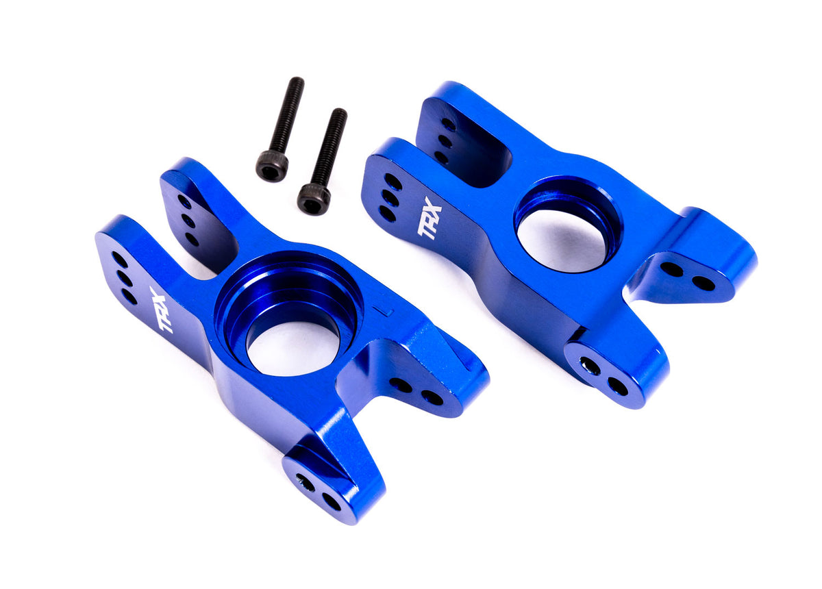 Traxxas 9552X — Traxxas 9552X Sledge Blue Aluminum Stub Axle Carriers (L&R)