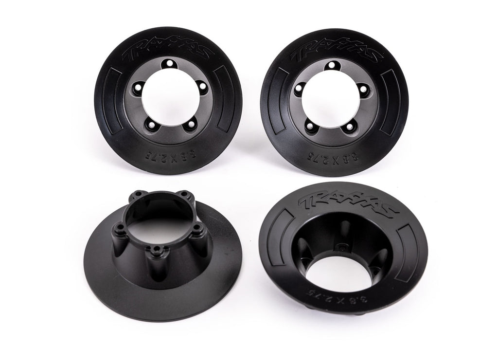 Traxxas 9569A — Traxxas 9569A Gray Wheel Covers (4)