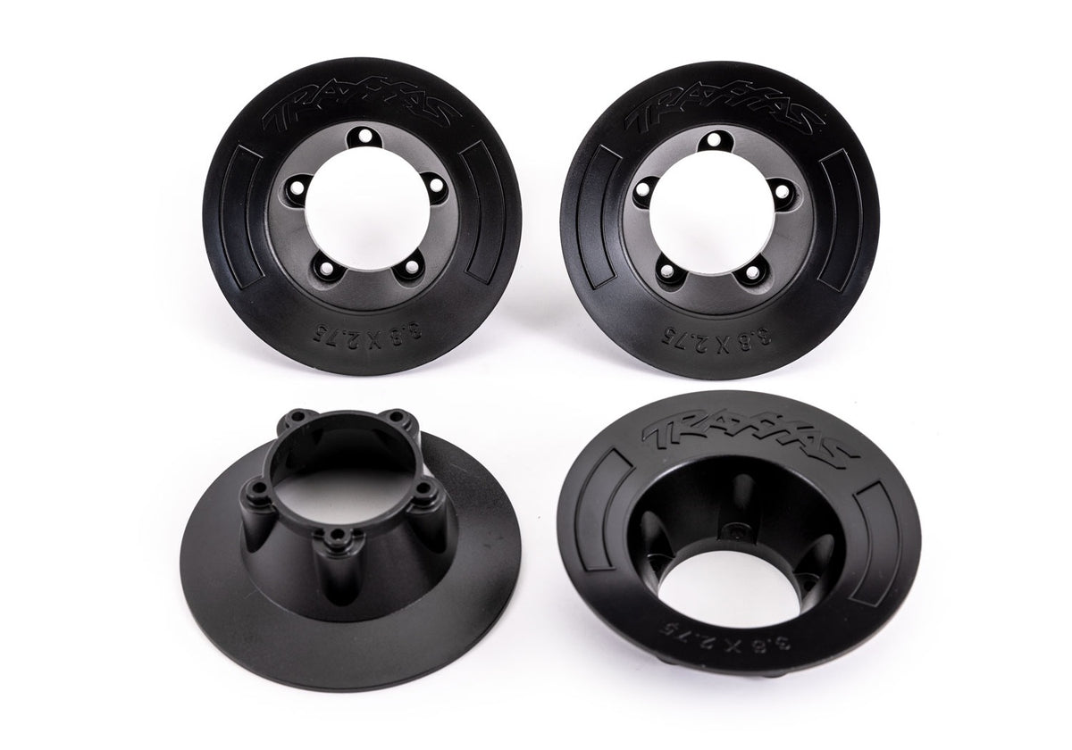 Traxxas 9569A — Traxxas 9569A Gray Wheel Covers (4)