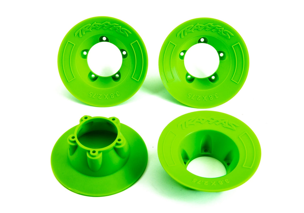 Traxxas 9569G — Traxxas 9569G Green Wheel Covers (4)