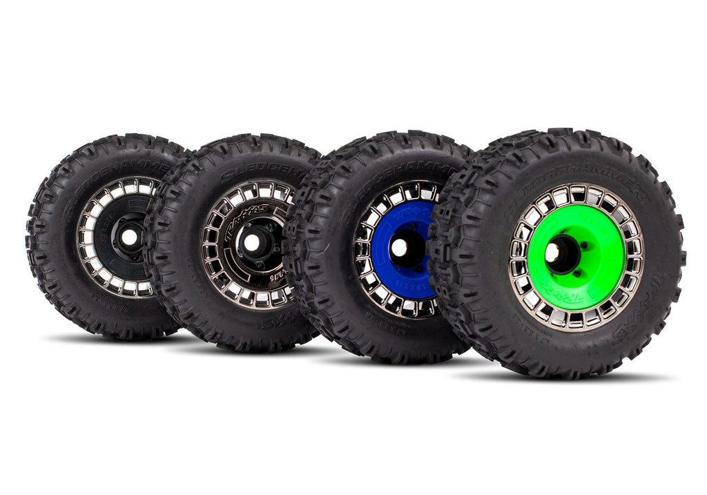 Traxxas 9569A — Traxxas 9569A Gray Wheel Covers (4)