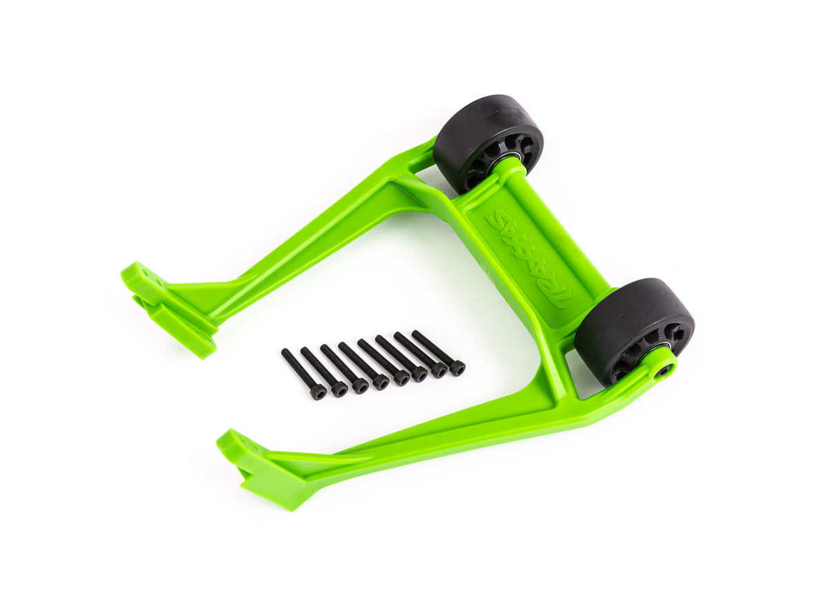 Traxxas 9576G — Traxxas 9576G Sledge Assembled Green Wheelie Bar w/ Hardware