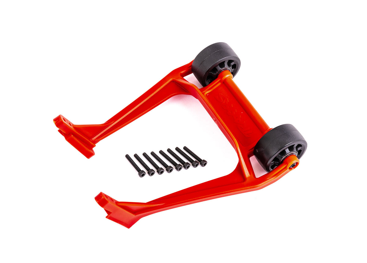 Traxxas 9576R — Traxxas 9576R Sledge Assembled Red Wheelie Bar w/ Hardware