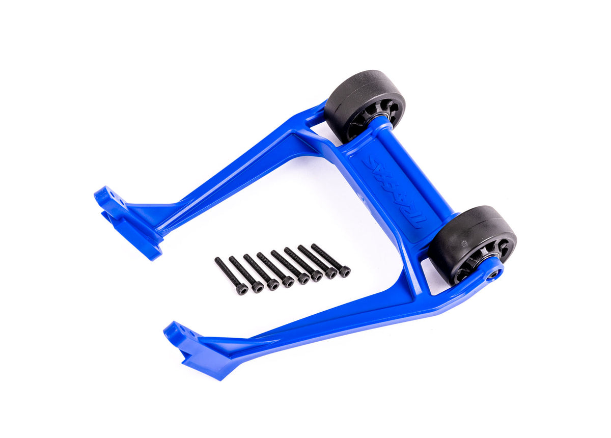 Traxxas 9576X — Traxxas 9576X Sledge Assembled Blue Wheelie Bar w/ Hardware