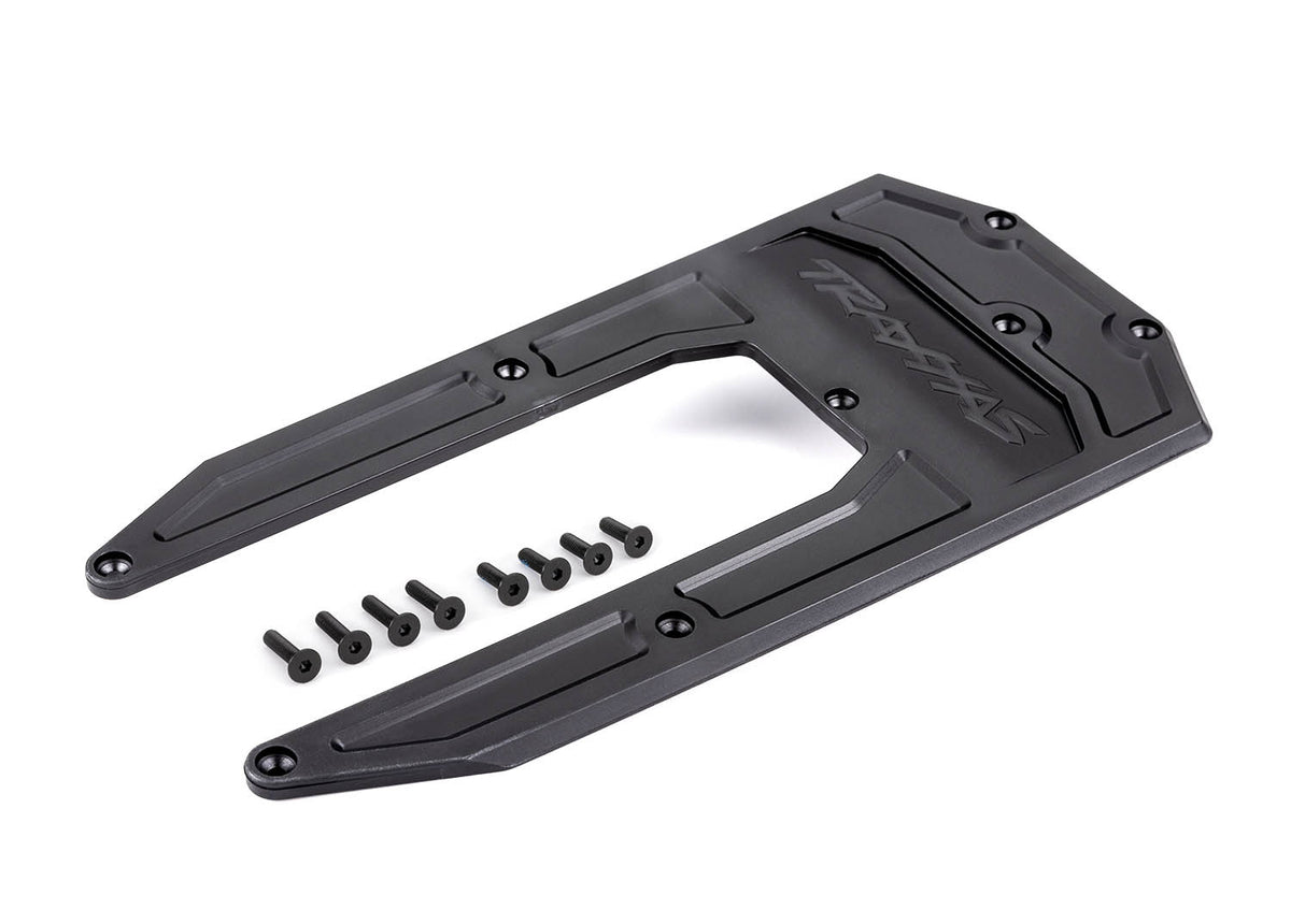 Traxxas 9623 — Traxxas 9623 Sledge Black Chassis Skid Plate