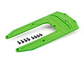 Traxxas 9623G — Traxxas 9623G Sledge Green Chassis Skid Plate