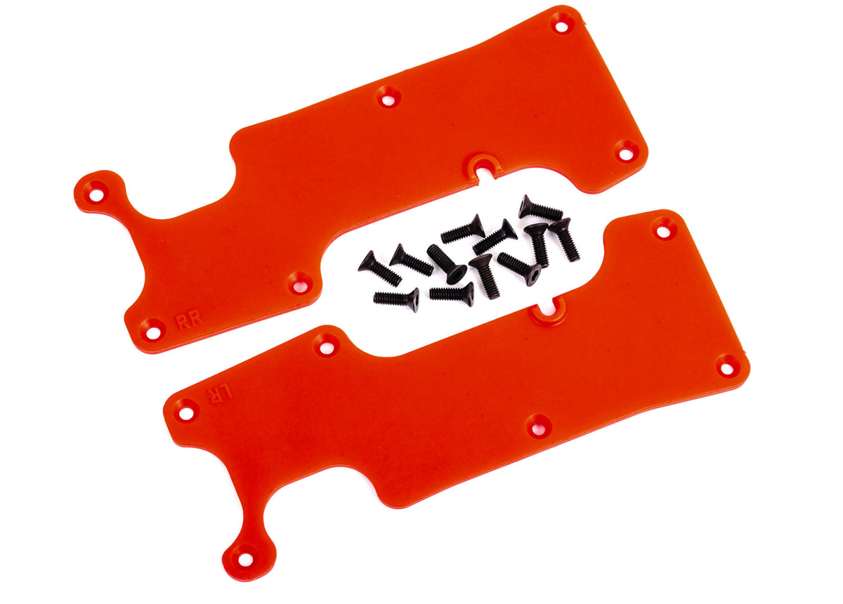 Traxxas 9634R — Traxxas 9634R Sledge Red Rear Suspension Arm Covers (2)