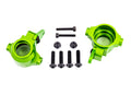 Traxxas 9635G — Traxxas 9635G Sledge Green Aluminum Steering Blocks (L&R)