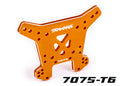 Traxxas 9638T — Traxxas 9638T Sledge Orange 7075-T6 Aluminum Rear Shock Tower
