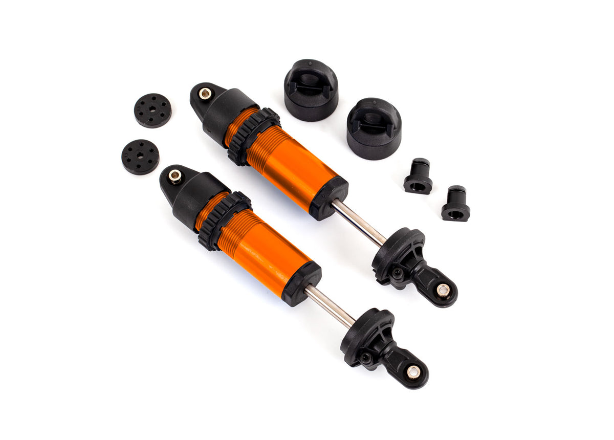 Traxxas 9660-ORNG — Traxxas 9660-ORNG Orange Aluminum GT-Maxx Shocks (2)