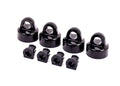 Traxxas 9664A — Traxxas 9664A Black Aluminum GT-Maxx Shock Caps & Spacers (4)
