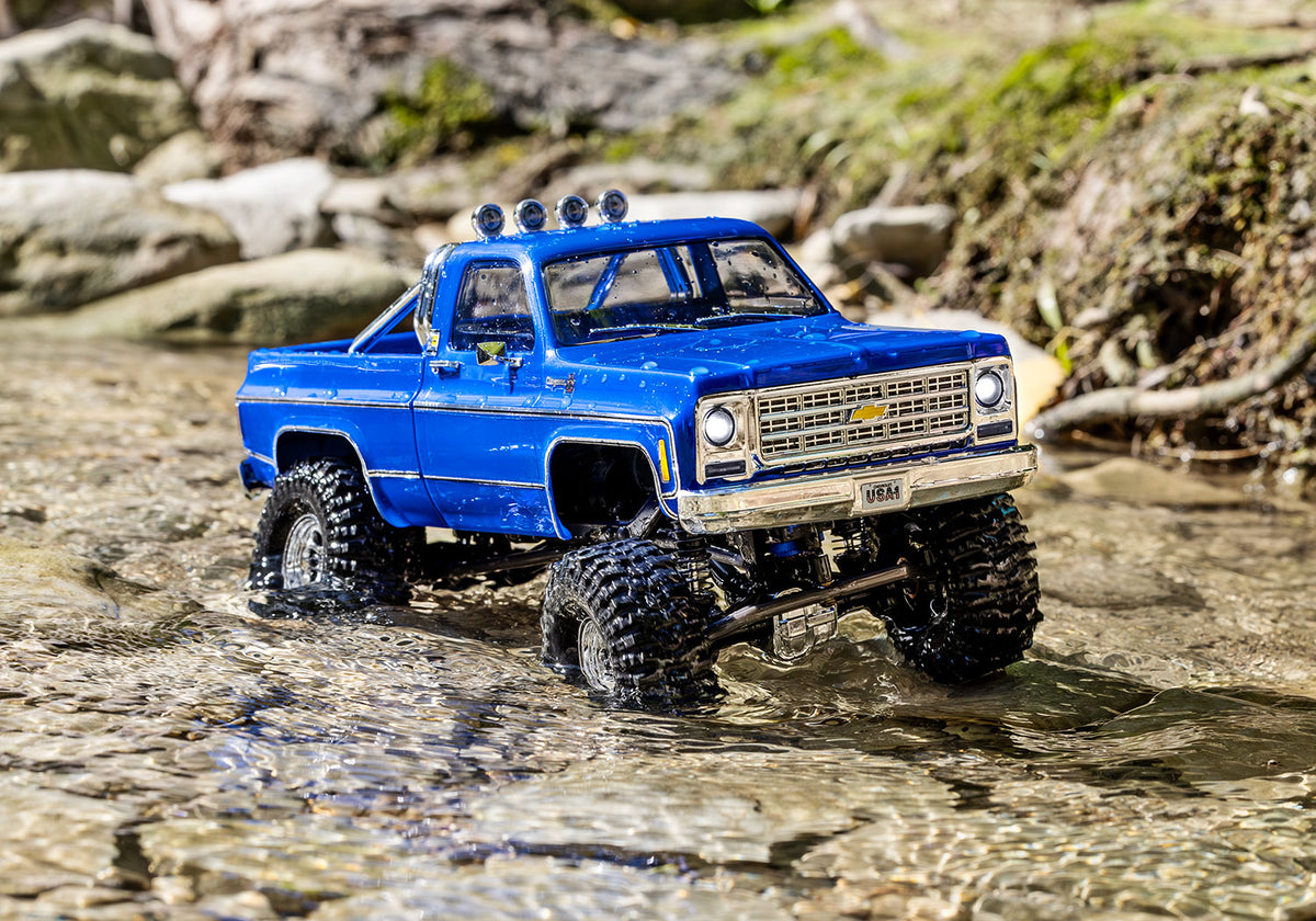 Traxxas 97064-1-BLUE — Traxxas 97064-1-BLUE TRX-4M Chevrolet K10 High Trail Edition