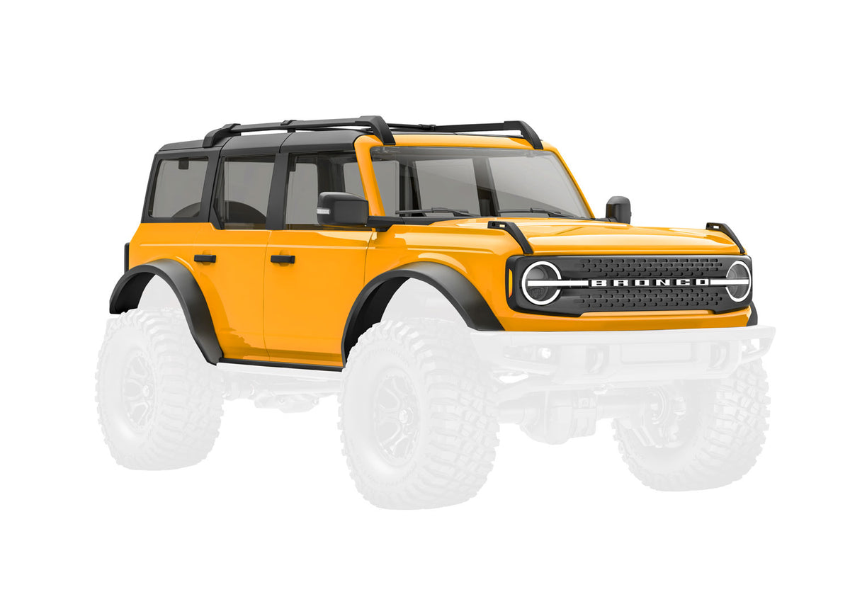 Traxxas 9711-CYBER — Traxxas 9711-CYBER TRX-4M Ford Bronco Assembled Cyber Orange Body