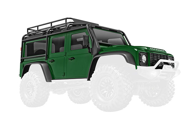 Traxxas 9712-GRN — Traxxas 9712-GRN TRX-4M Land Rover Defender Assembled Green Body