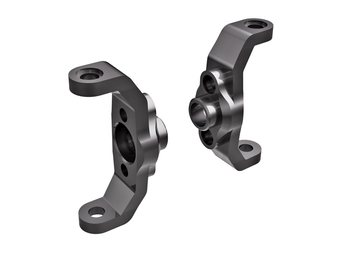 Traxxas 9733-GRAY — Traxxas 9733-GRAY TRX-4M Gray Aluminum Caster Blocks (L&R)