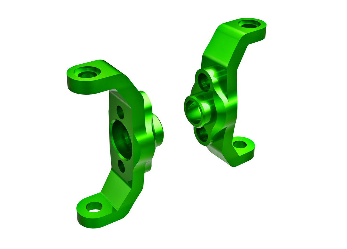 Traxxas 9733-GRN — Traxxas 9733-GRN TRX-4M Green Aluminum Caster Blocks (L&R)