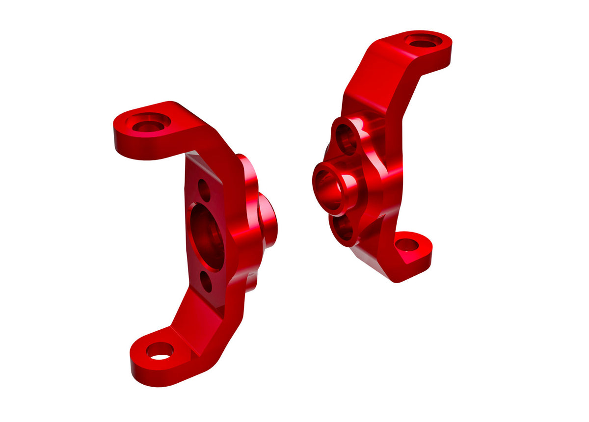 Traxxas 9733-RED — Traxxas 9733-RED TRX-4M Red Aluminum Caster Blocks (L&R)