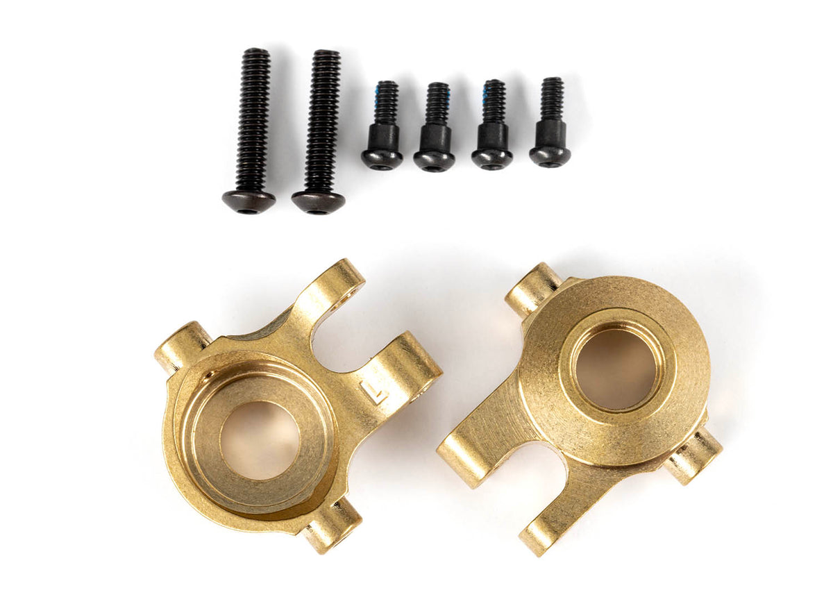 Traxxas 9737 — Traxxas 9737 TRX-4M Brass Steering Blocks (L&R)