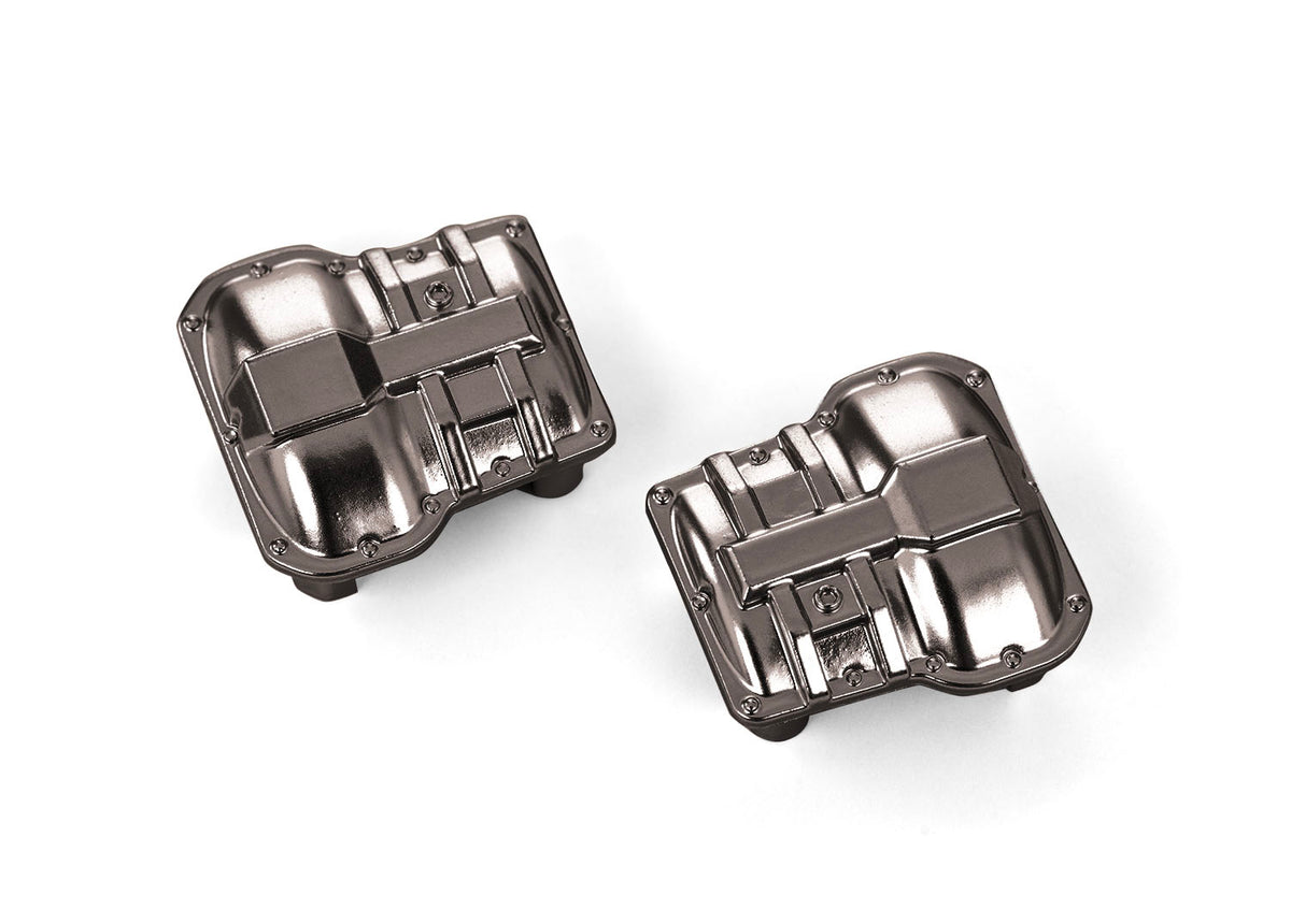 Traxxas 9738-BLKCR — Traxxas 9738-BLKCR Black Chrome Axle Covers (F&R)