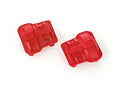 Traxxas 9738-RED — Traxxas 9738-RED Red Axle Covers (F&R)