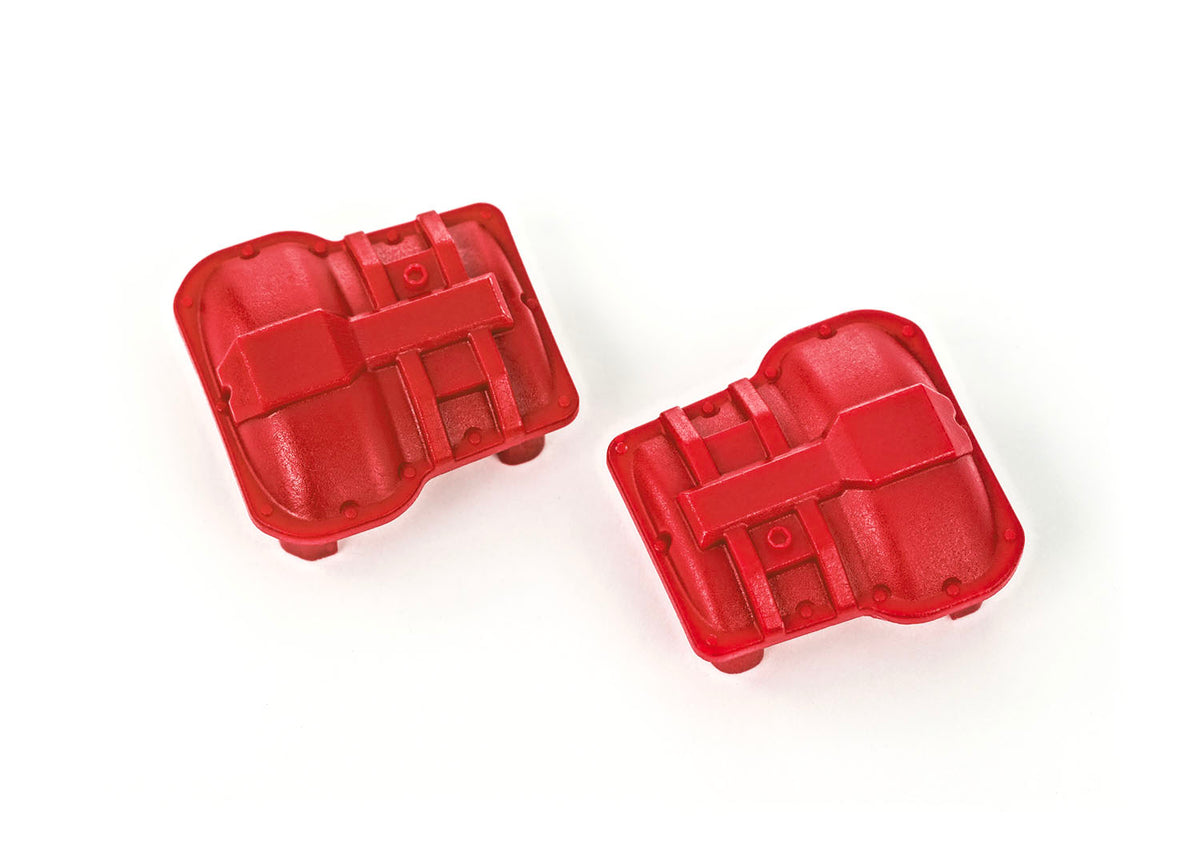 Traxxas 9738-RED — Traxxas 9738-RED Red Axle Covers (F&R)