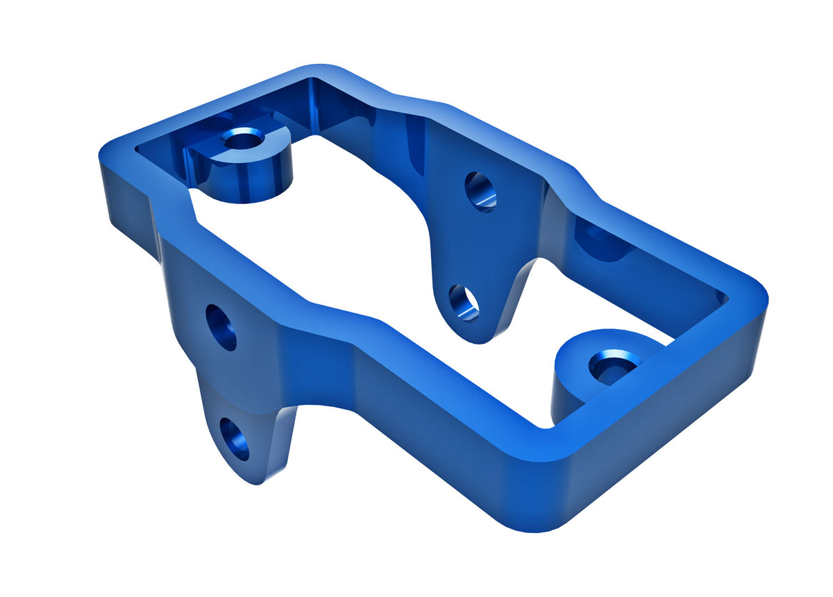 Traxxas 9739-BLUE — Traxxas 9739-BLUE Blue Aluminum Steering Servo Mount
