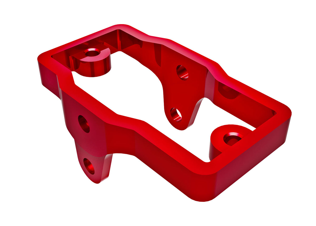 Traxxas 9739-RED — Traxxas 9739-RED Red Aluminum Steering Servo Mount