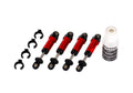 Traxxas 9764-RED — Traxxas 9764-RED Red Aluminum GTM Shocks (4)