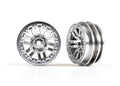 Traxxas 9768-SATIN — Traxxas 9768-SATIN 1.0" Satin Chrome Wheels (2)